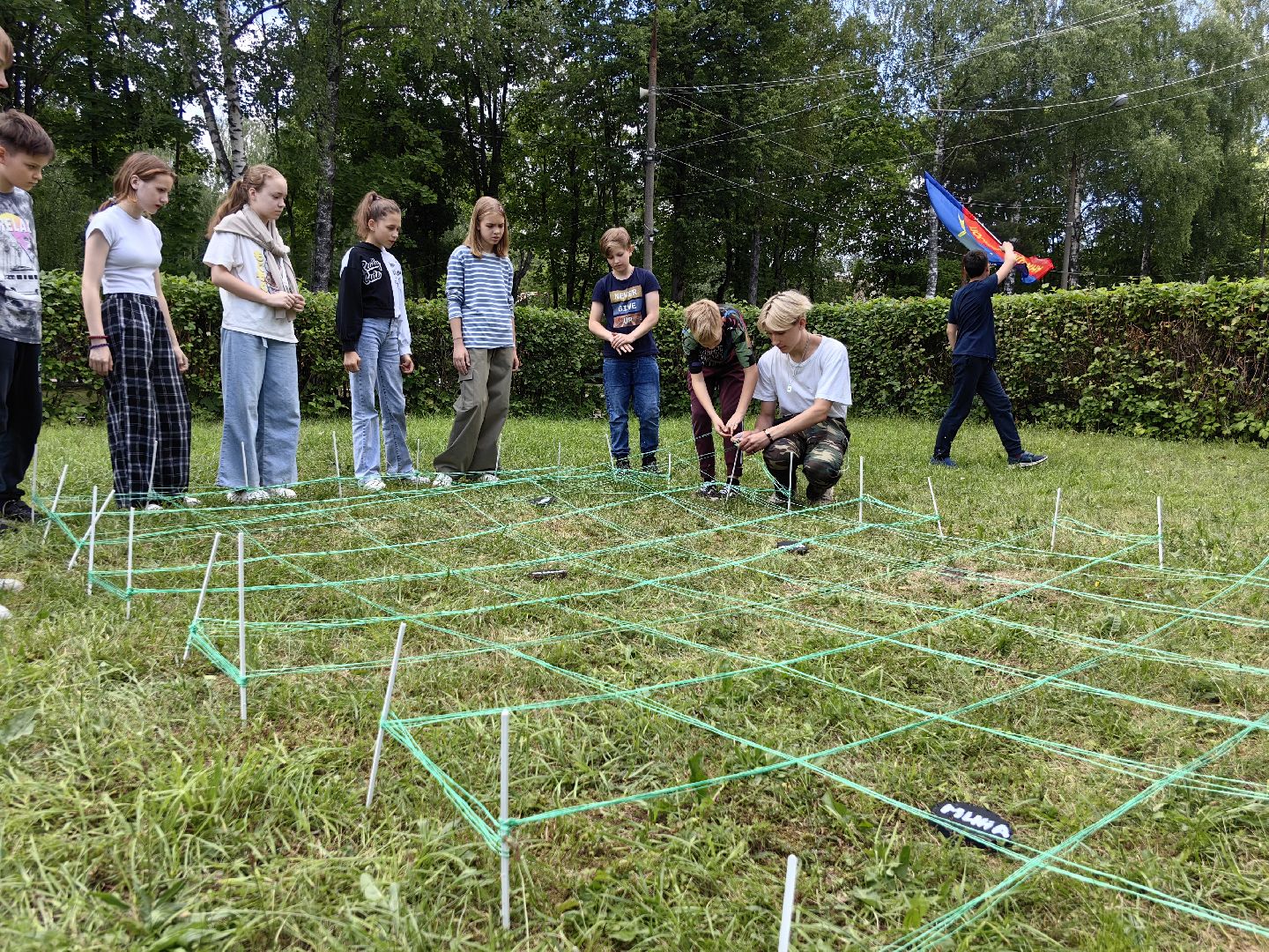 Лагерь, детство, разметка, спасение, товарищ
