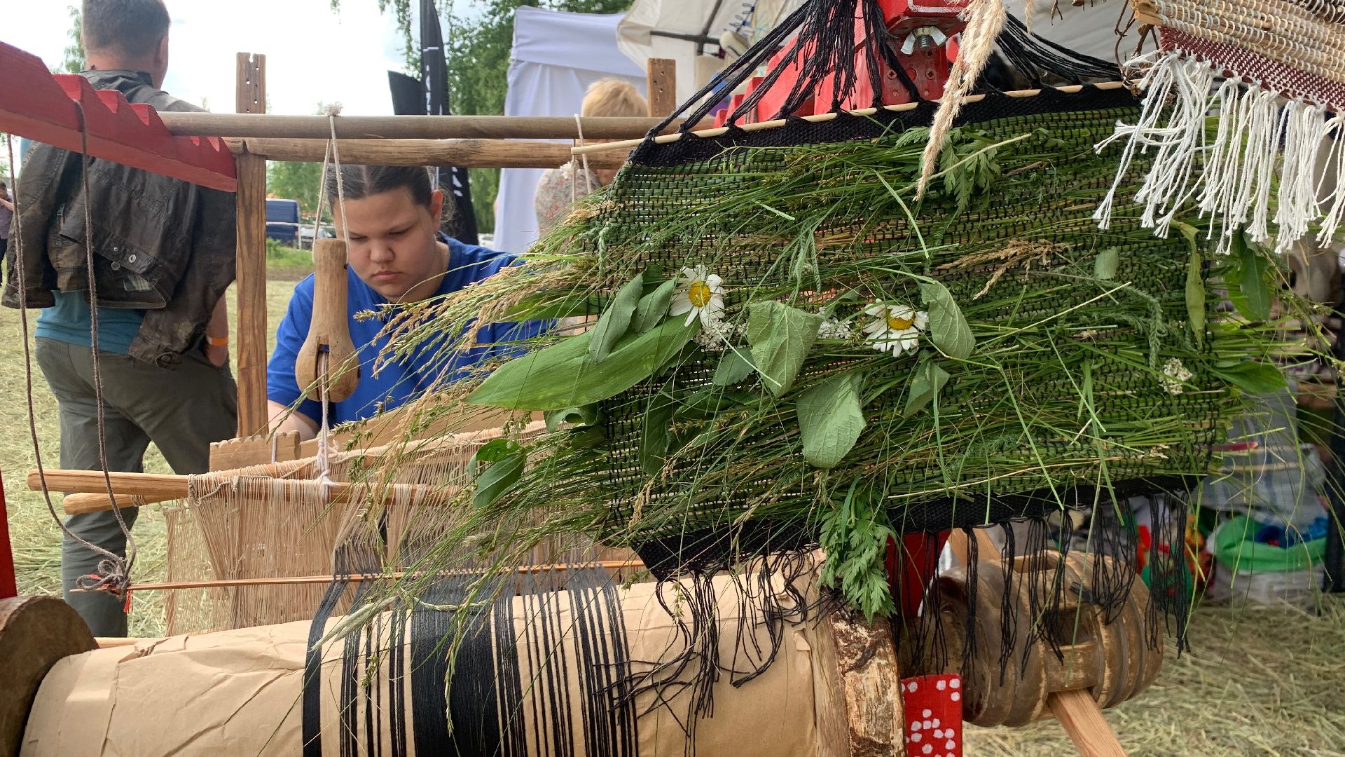 Кашира, Банный Спас, ткацкий станок, народные промыслы