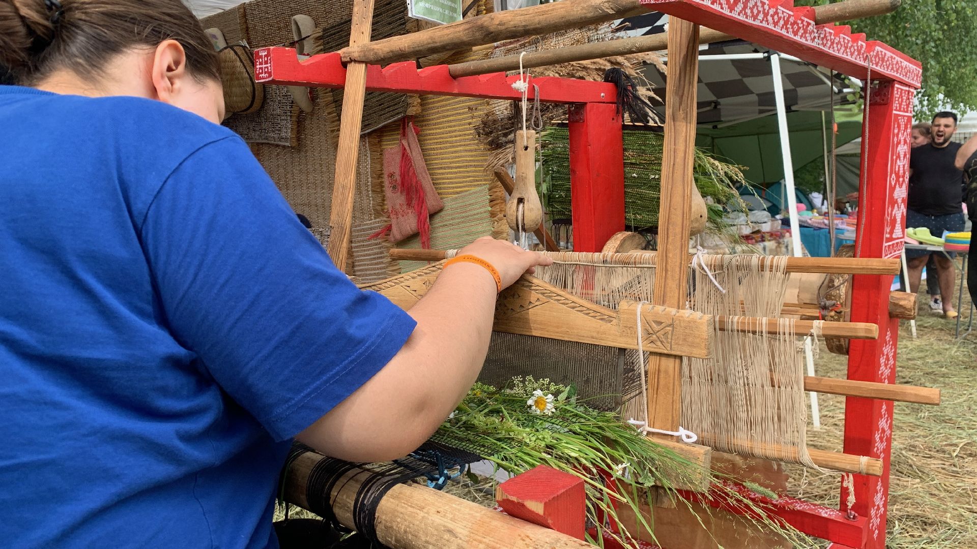 Кашира, Банный Спас, ткацкий станок, народные промыслы