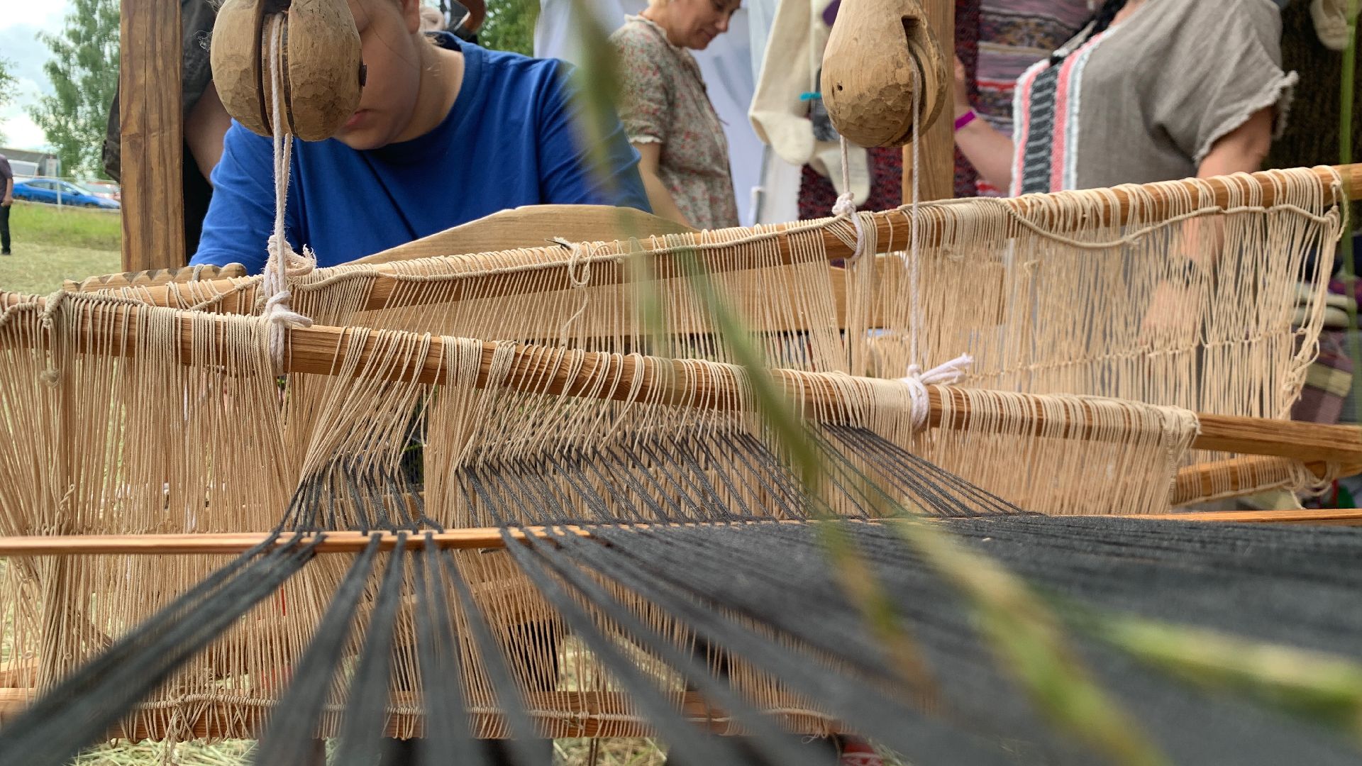 Кашира, Банный Спас, ткацкий станок, народные промыслы
