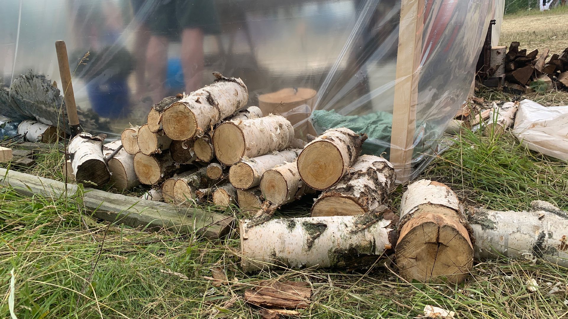 Кашира, Банный Спас, партизанская баня