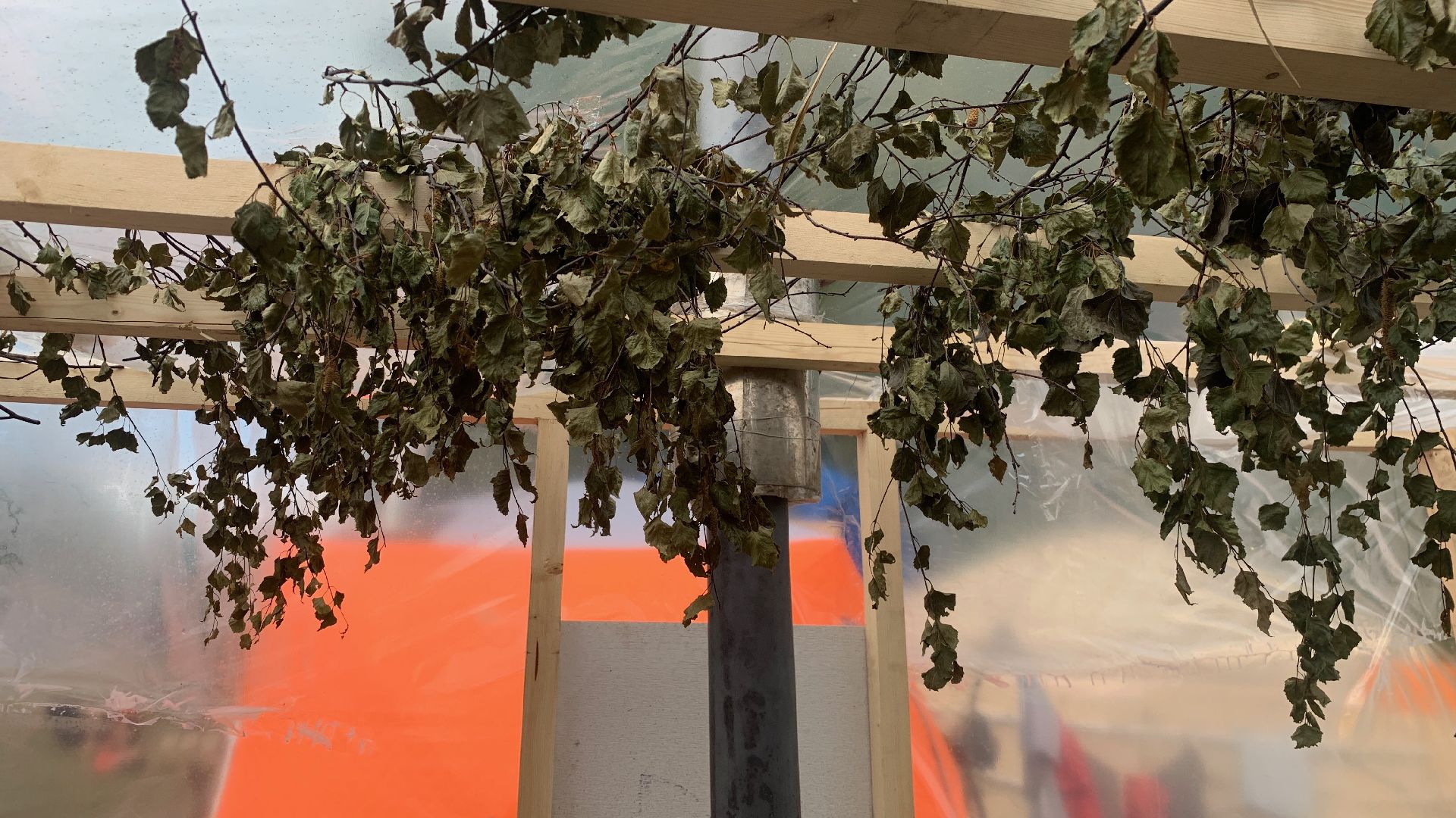 Кашира, Банный Спас, партизанская баня