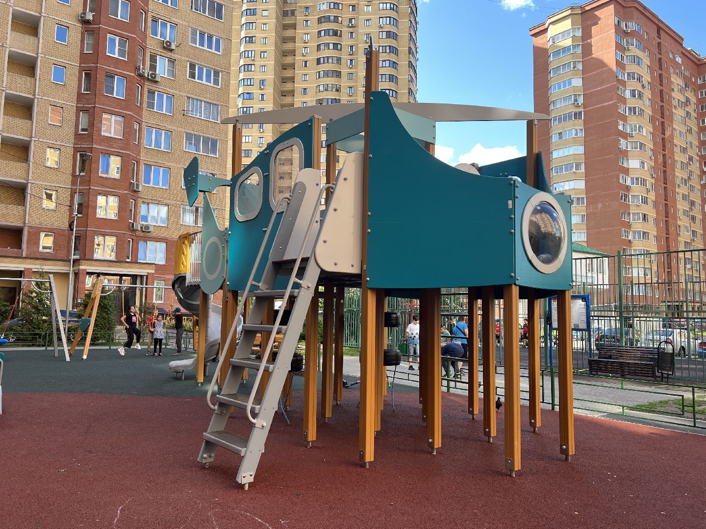 Химки, дети, благоустройство, детская площадка