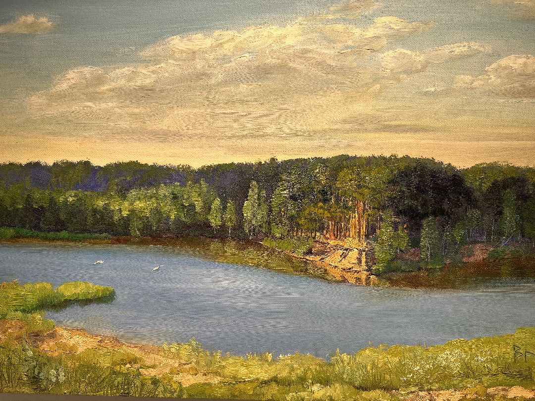 культура, выставка, музей, картины, солнце, художница, картина маслом, Реутов