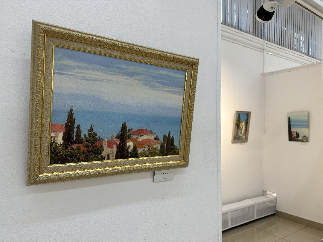 культура, выставка, музей, картины, солнце, художница, картина маслом, Реутов