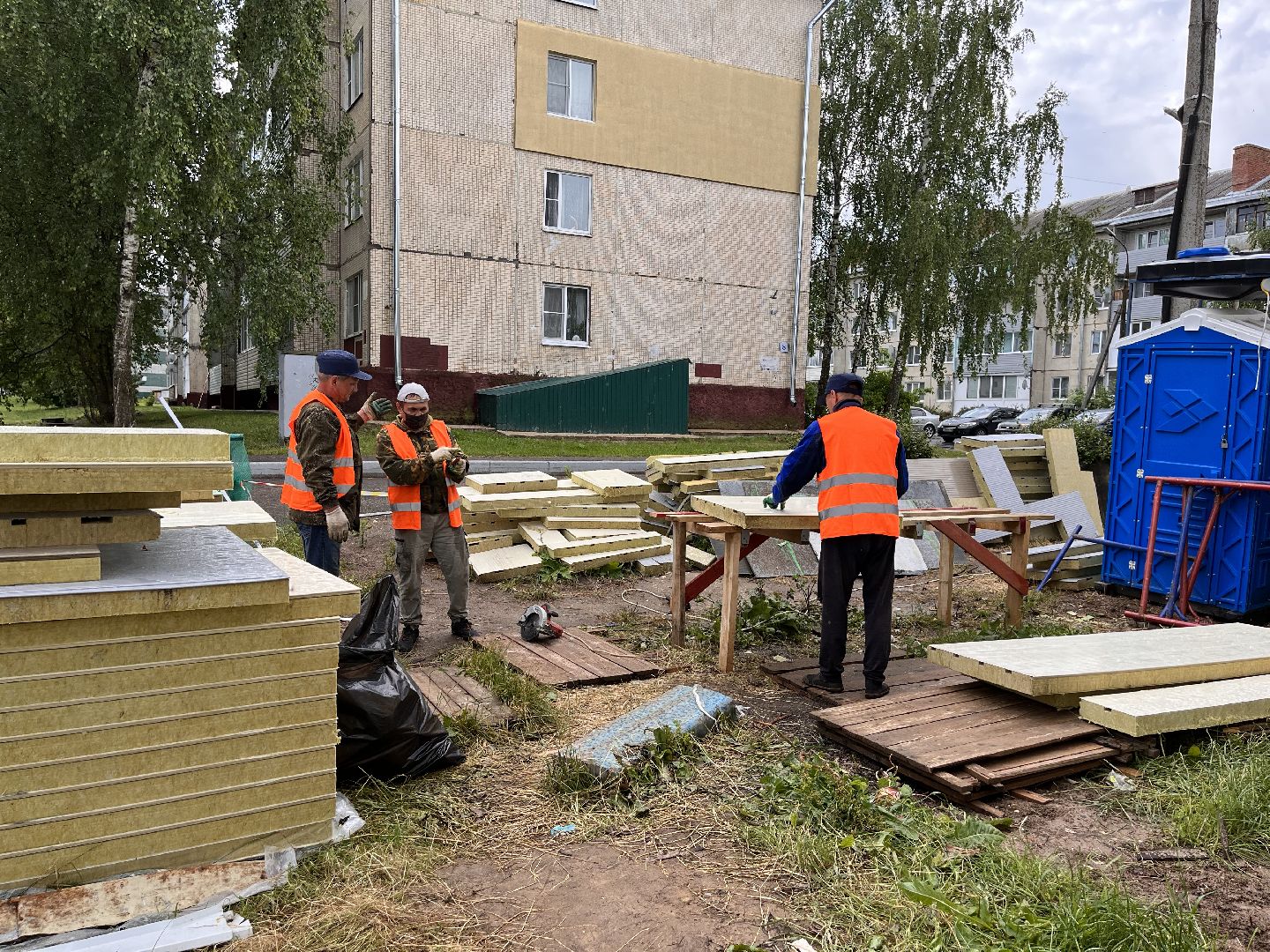 Шаховская, облицовка домов, ремонт