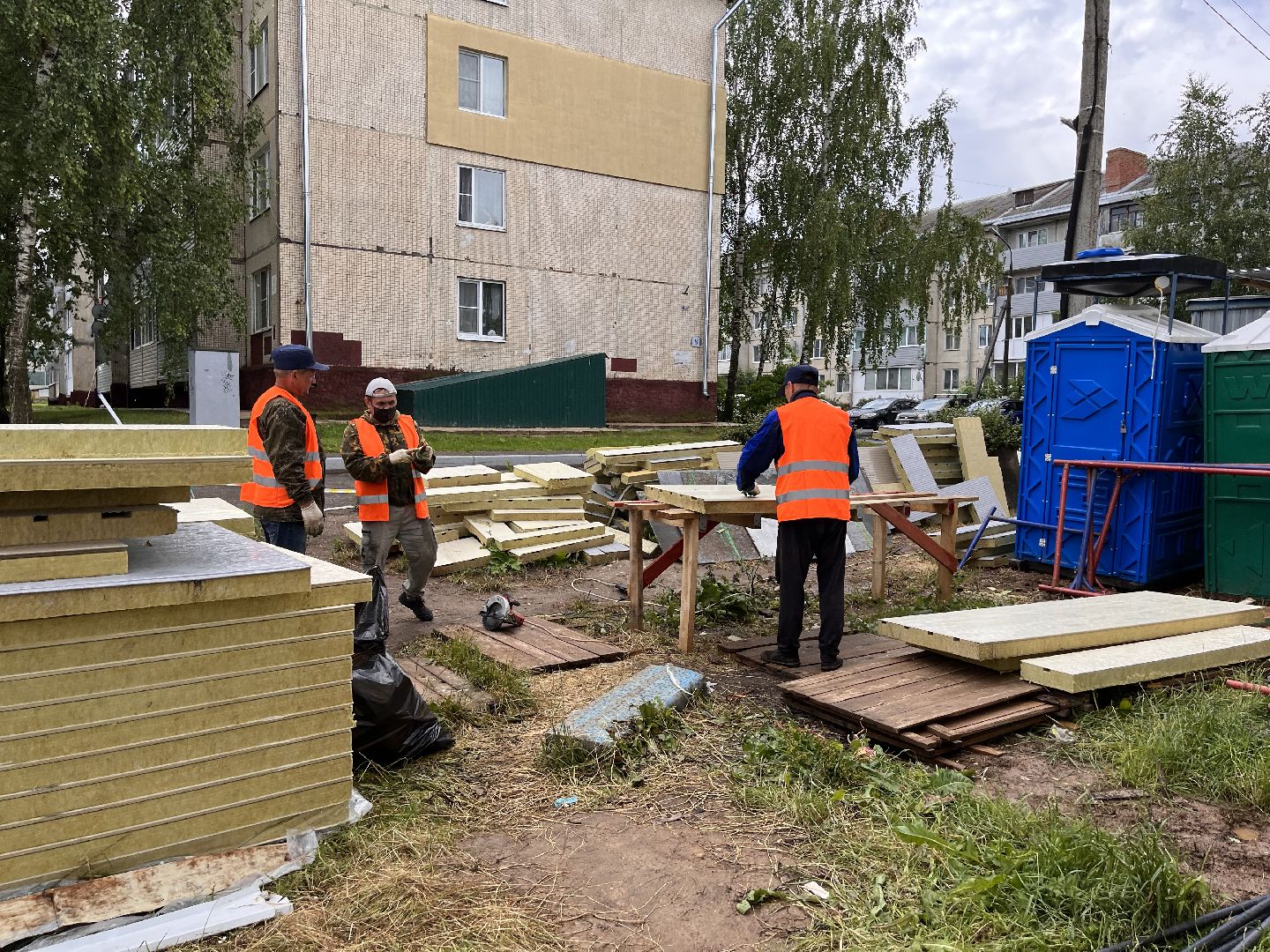 Шаховская, облицовка домов, ремонт