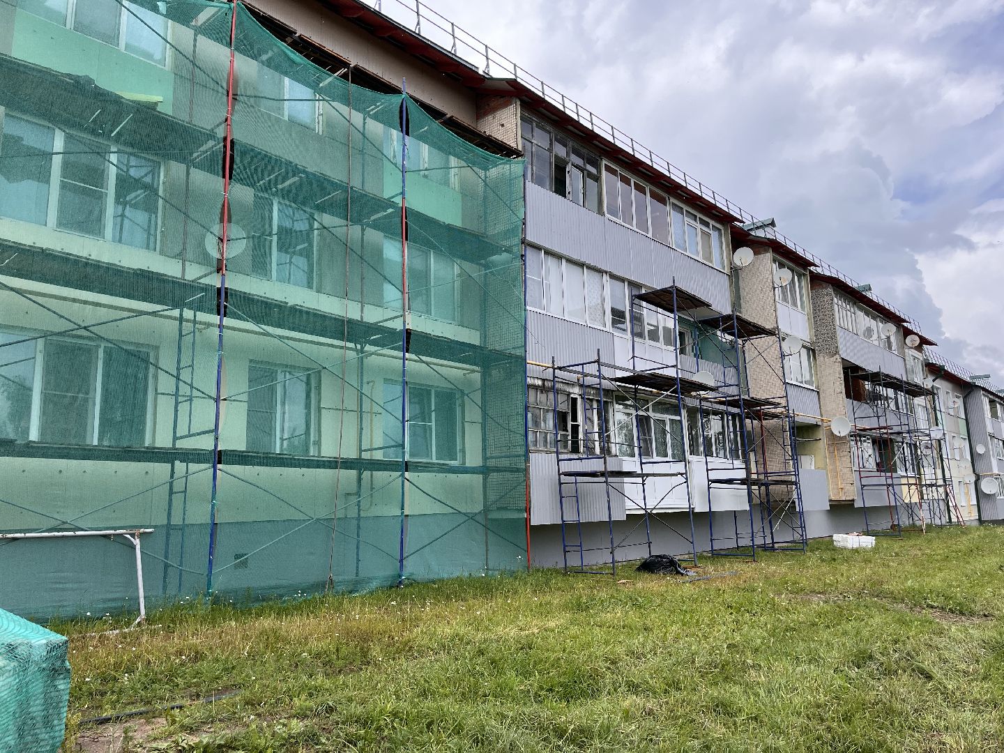 Шаховская, облицовка домов, ремонт