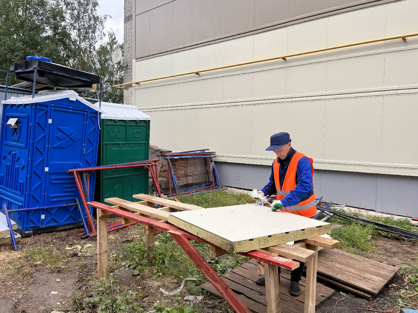 Шаховская, облицовка домов, ремонт