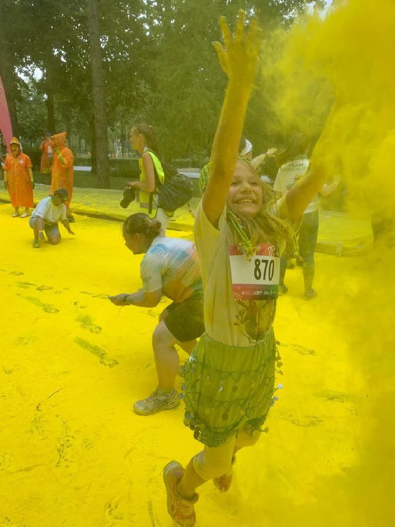 Спорт, медицина, забег, марафон, красочный забег, лето в подмосковье,