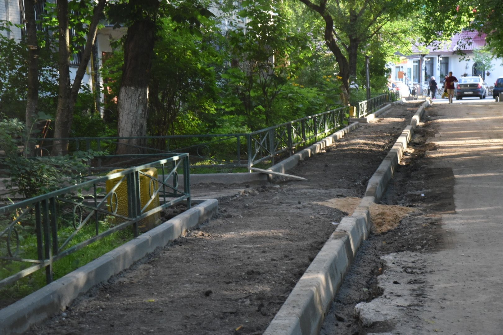 Химки, перемены, благоустройство, двор