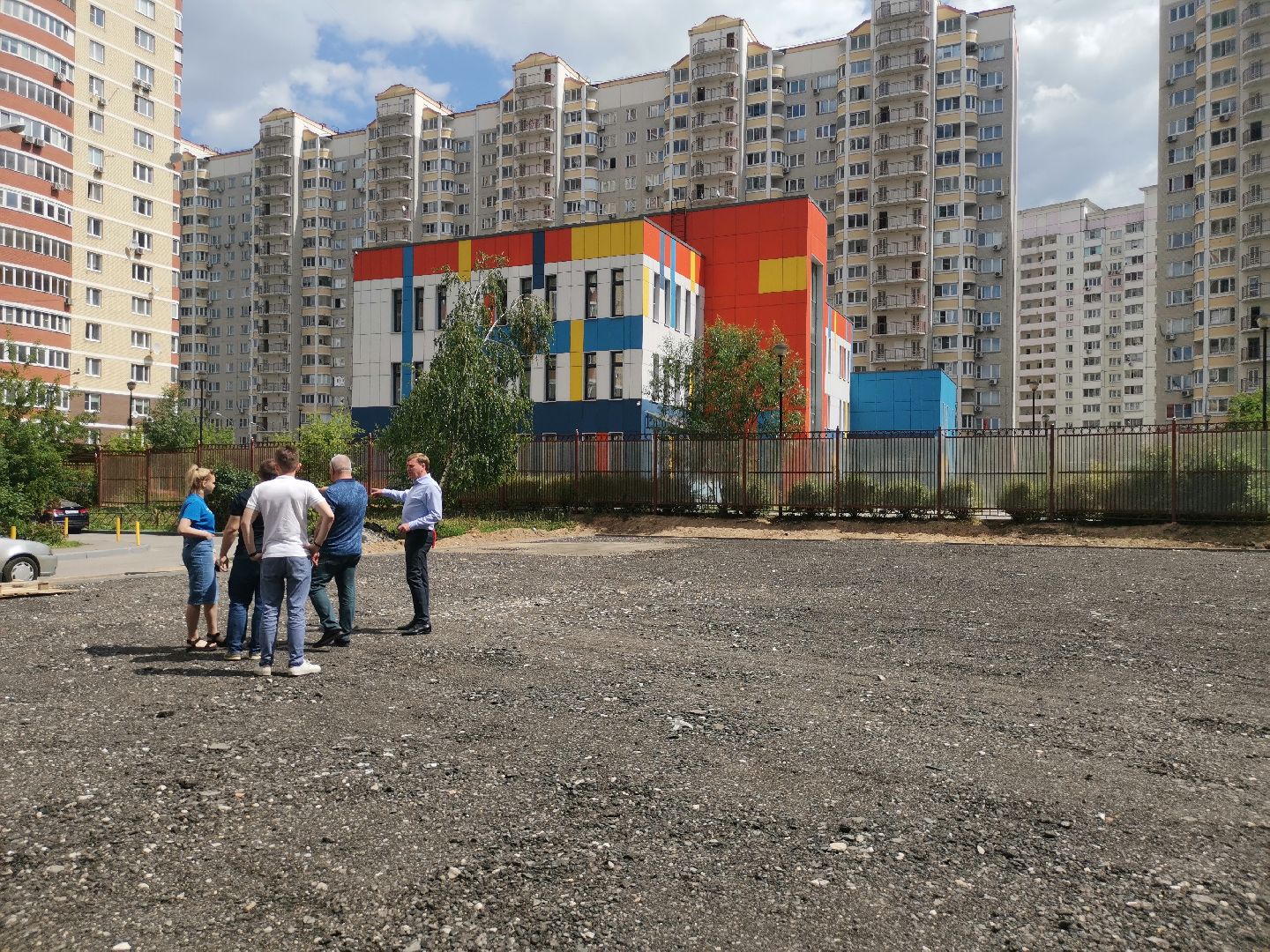 благоустройство, спортивная площадка, было-стало, Котельники