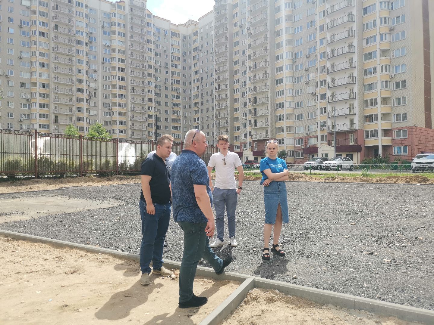 благоустройство, спортивная площадка, было-стало, Котельники