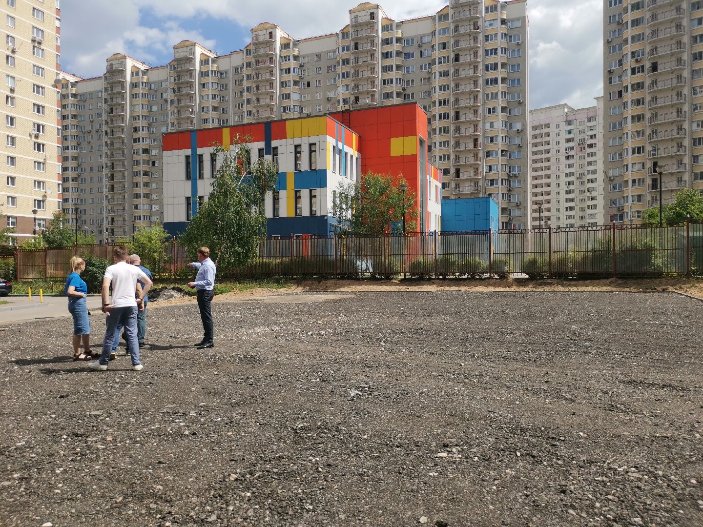 благоустройство, спортивная площадка, было-стало, Котельники