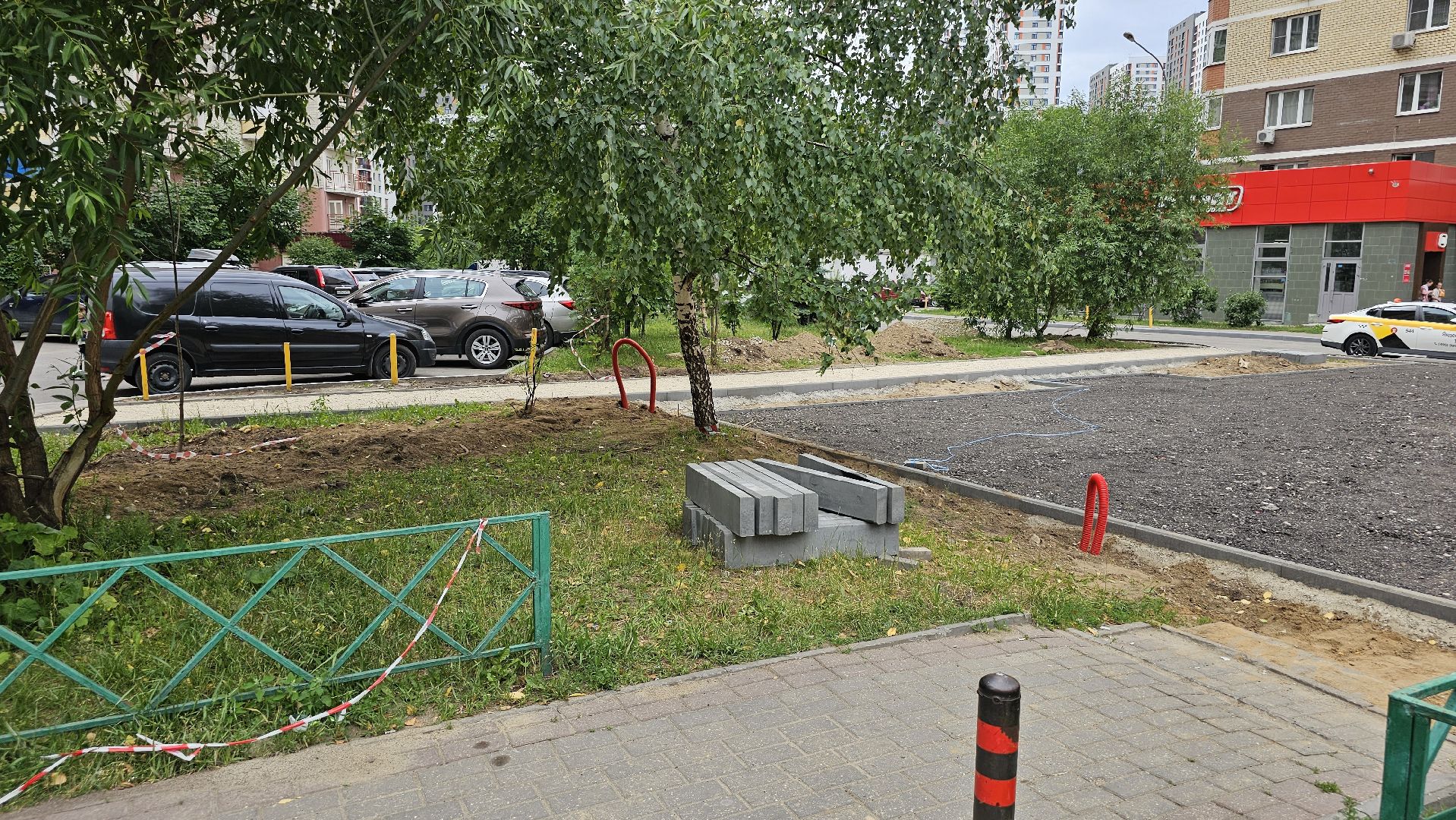 благоустройство, спортивная площадка, было-стало, Котельники