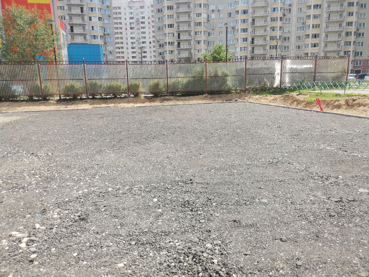 благоустройство, спортивная площадка, было-стало, Котельники