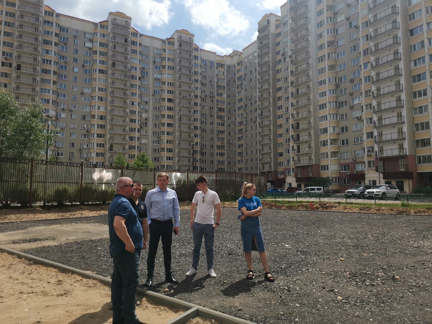 благоустройство, спортивная площадка, было-стало, Котельники