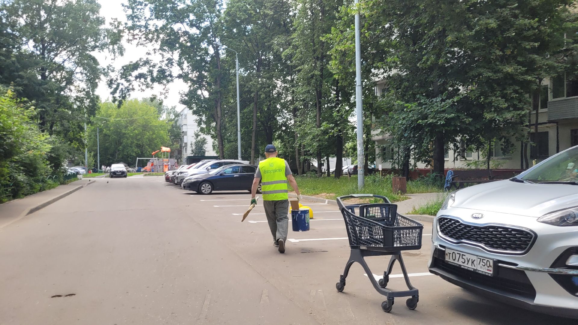 жкх; благоустройство; парковки; видное