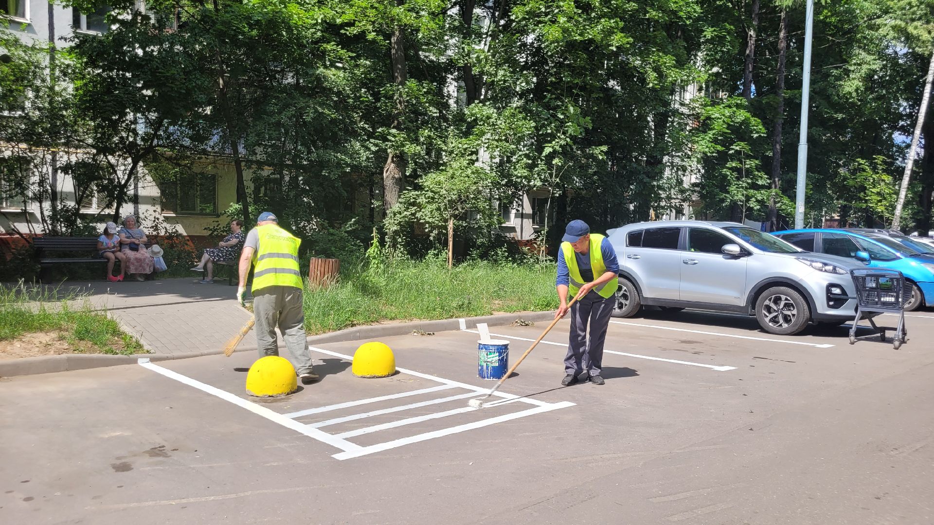 жкх; благоустройство; парковки; видное