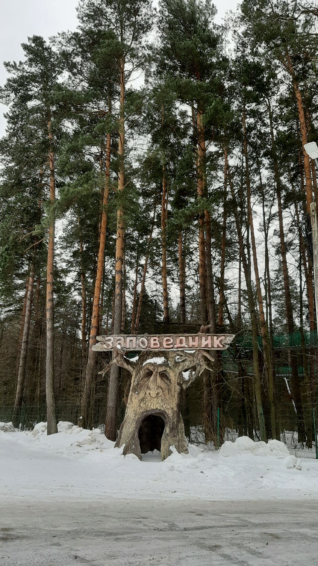 Зима в Подмосковье, Серпухов, заповедник