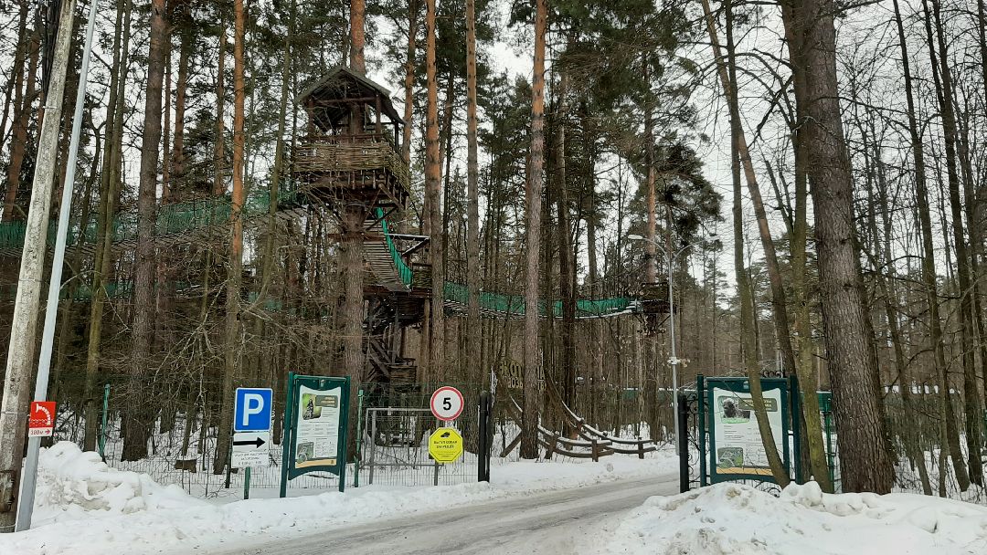 Зима в Подмосковье, Серпухов, заповедник