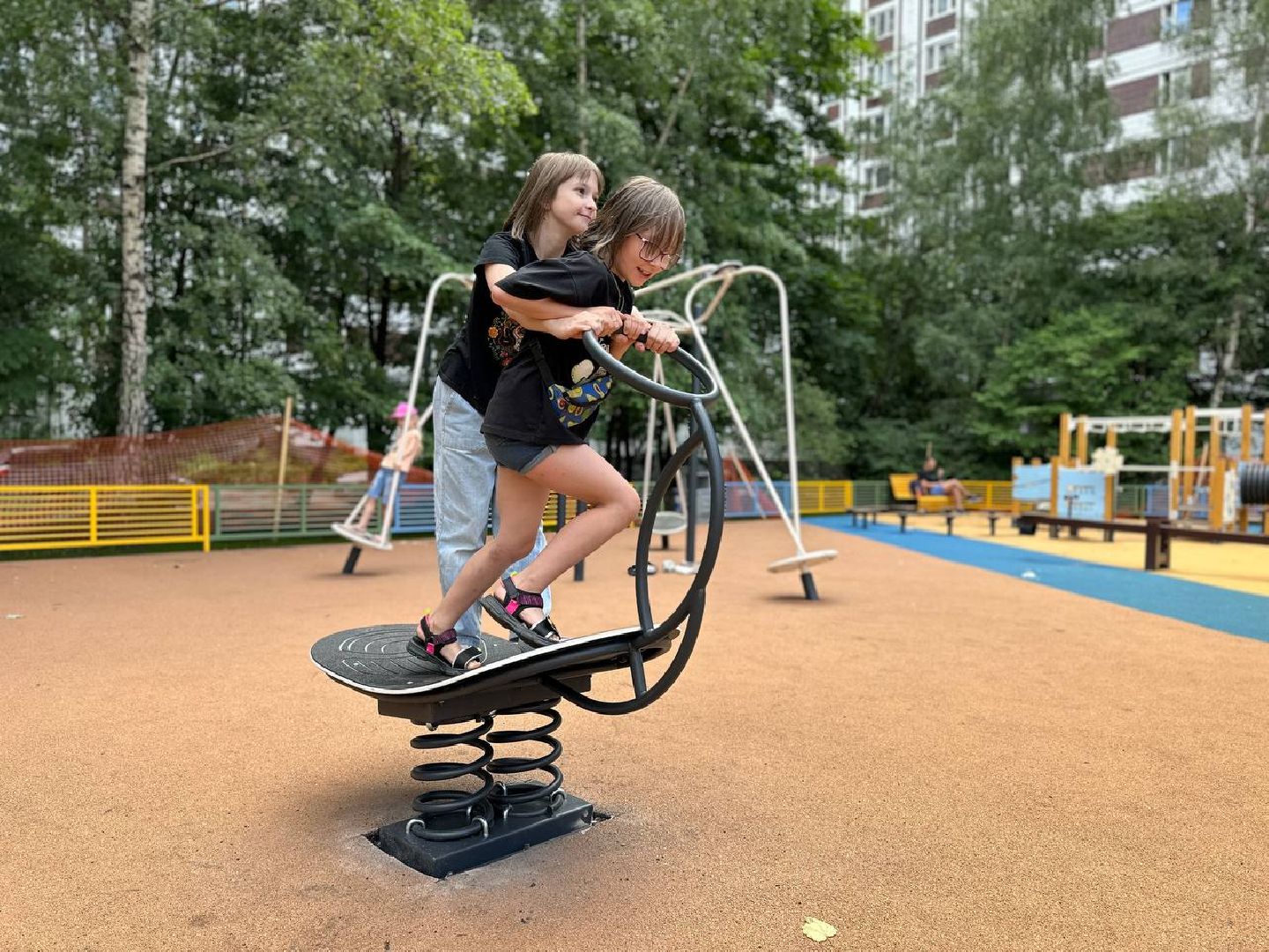 Реутов, детская площадка, благоустройство, обновление