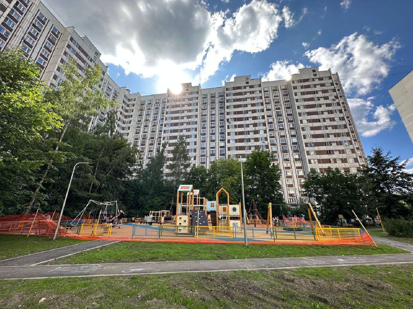 Реутов, детская площадка, благоустройство, обновление