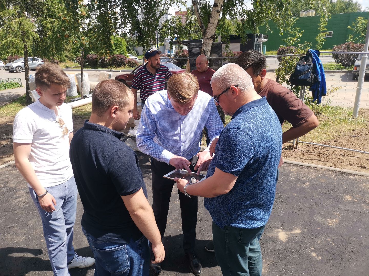 благоустройство дворов, Котельники