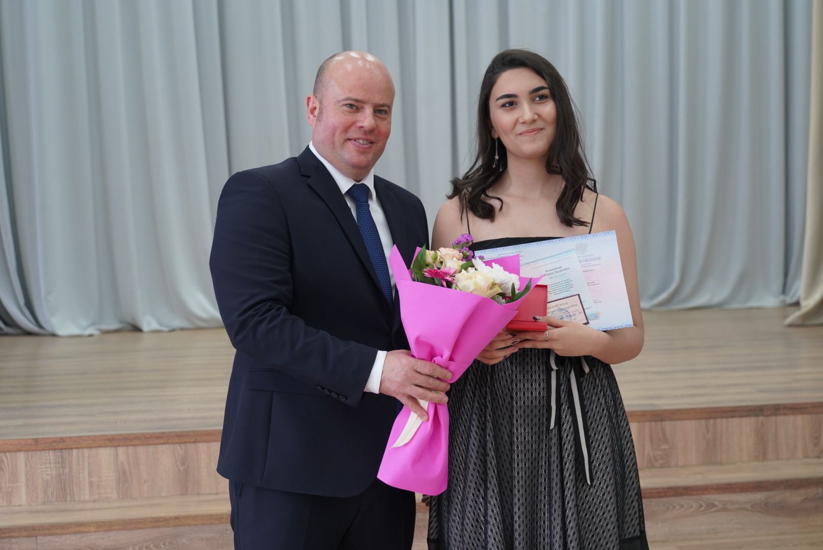 вручение аттестатов, медалисты, Котельники