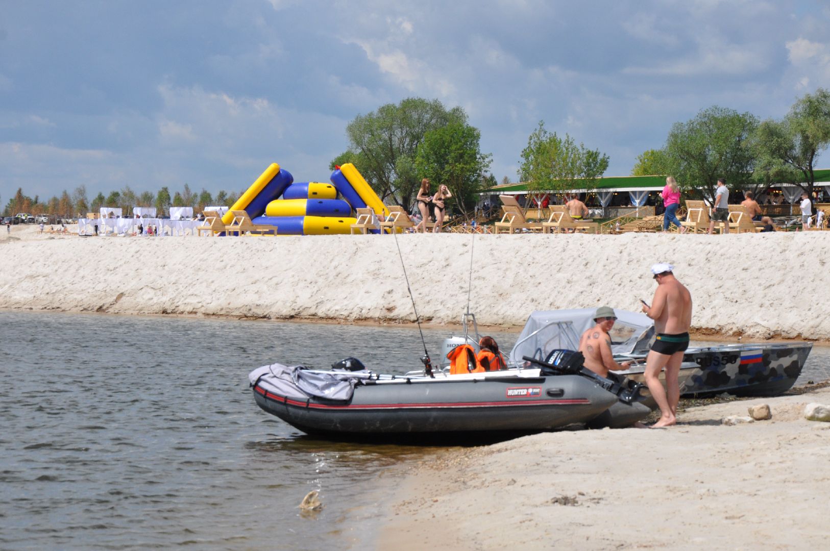 пляж, серпухов, экология, отдых, река, ока,