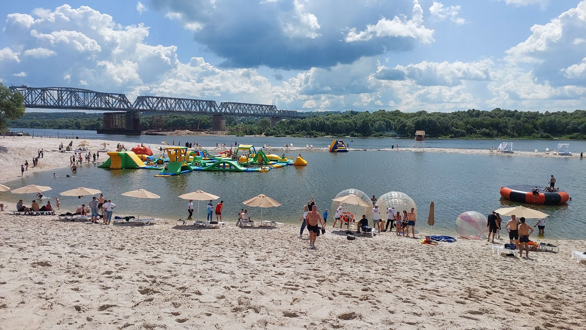 пляж, серпухов, экология, отдых, река, ока,