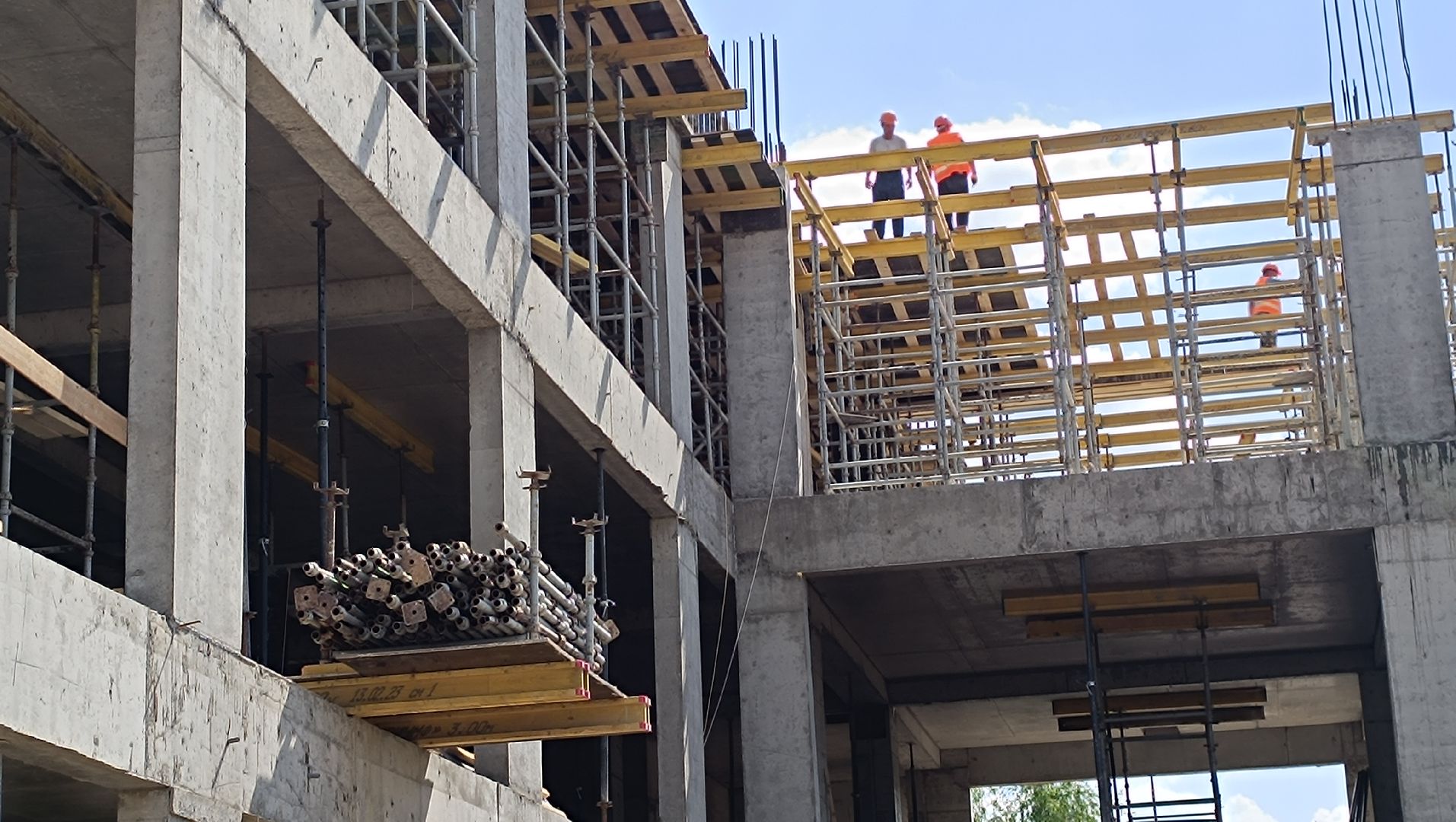 Лобня, строительство, поликлиника