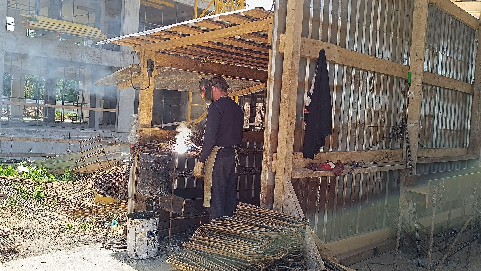 Лобня, строительство, поликлиника