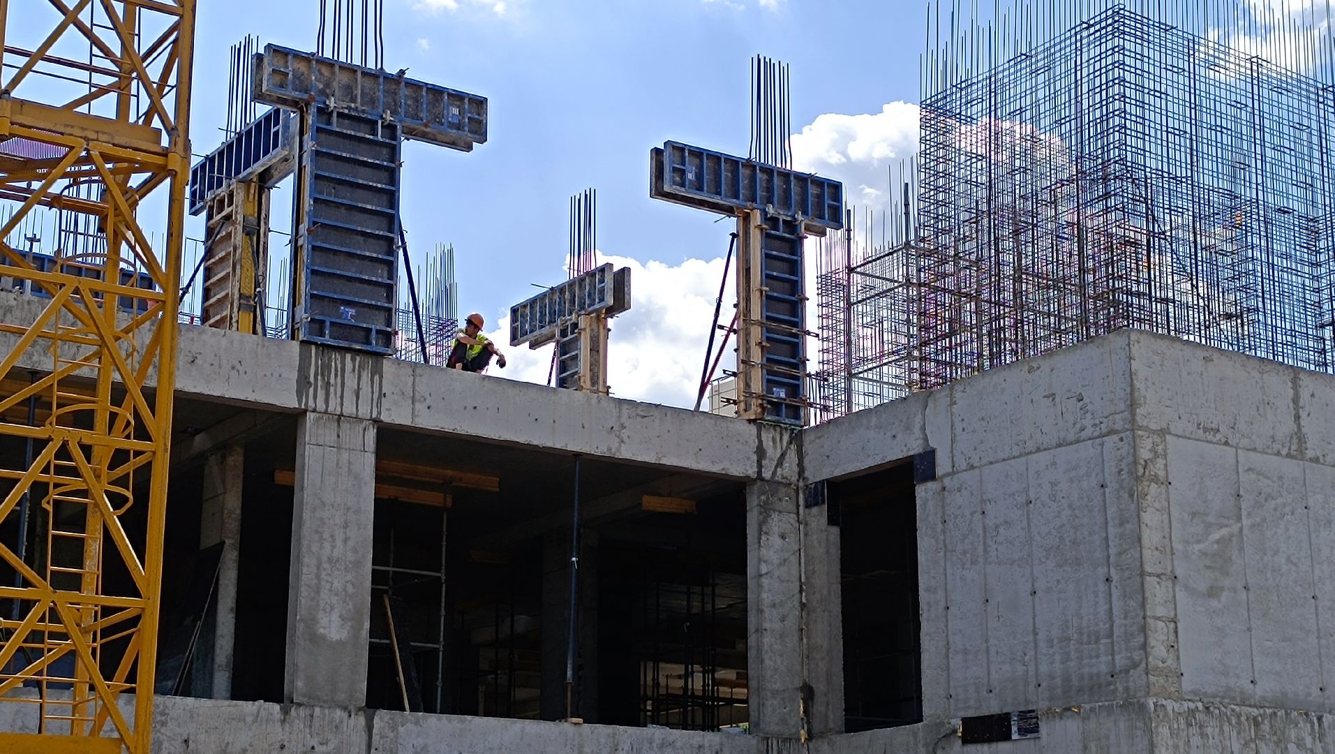 Лобня, строительство, поликлиника