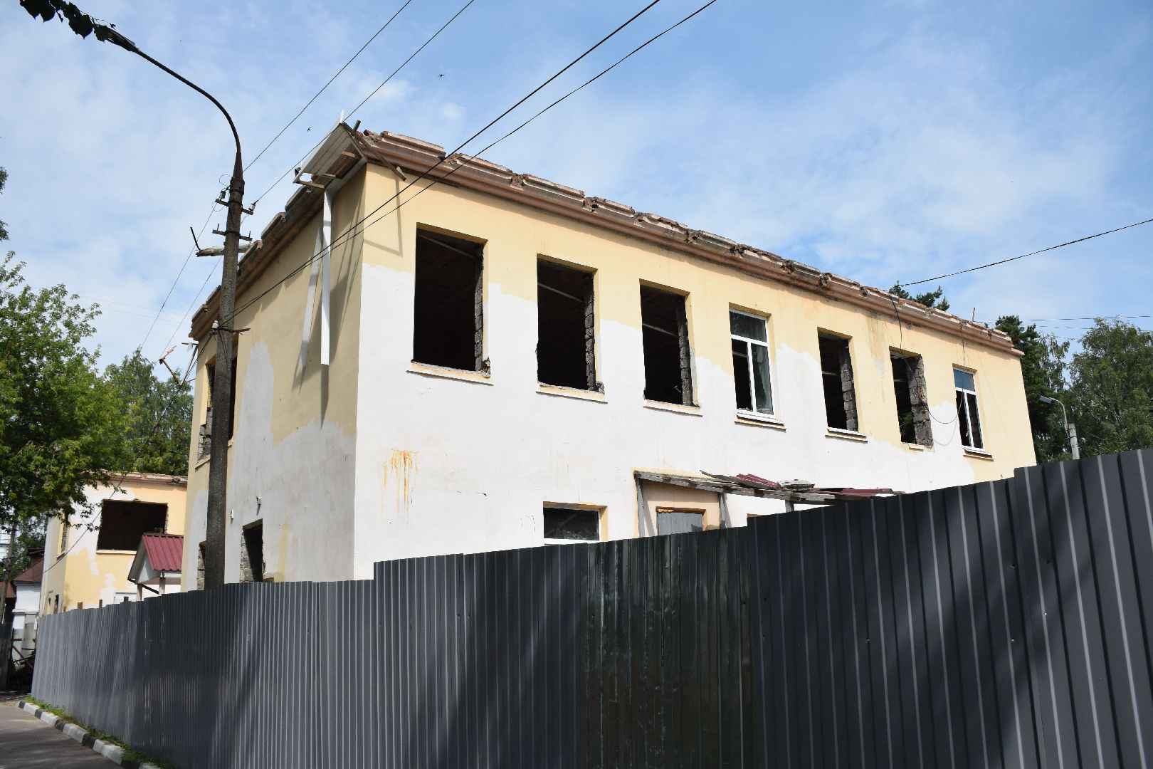 Электрогорск, городской округ Павловский Посад, ремонт, поликлиника, строительство