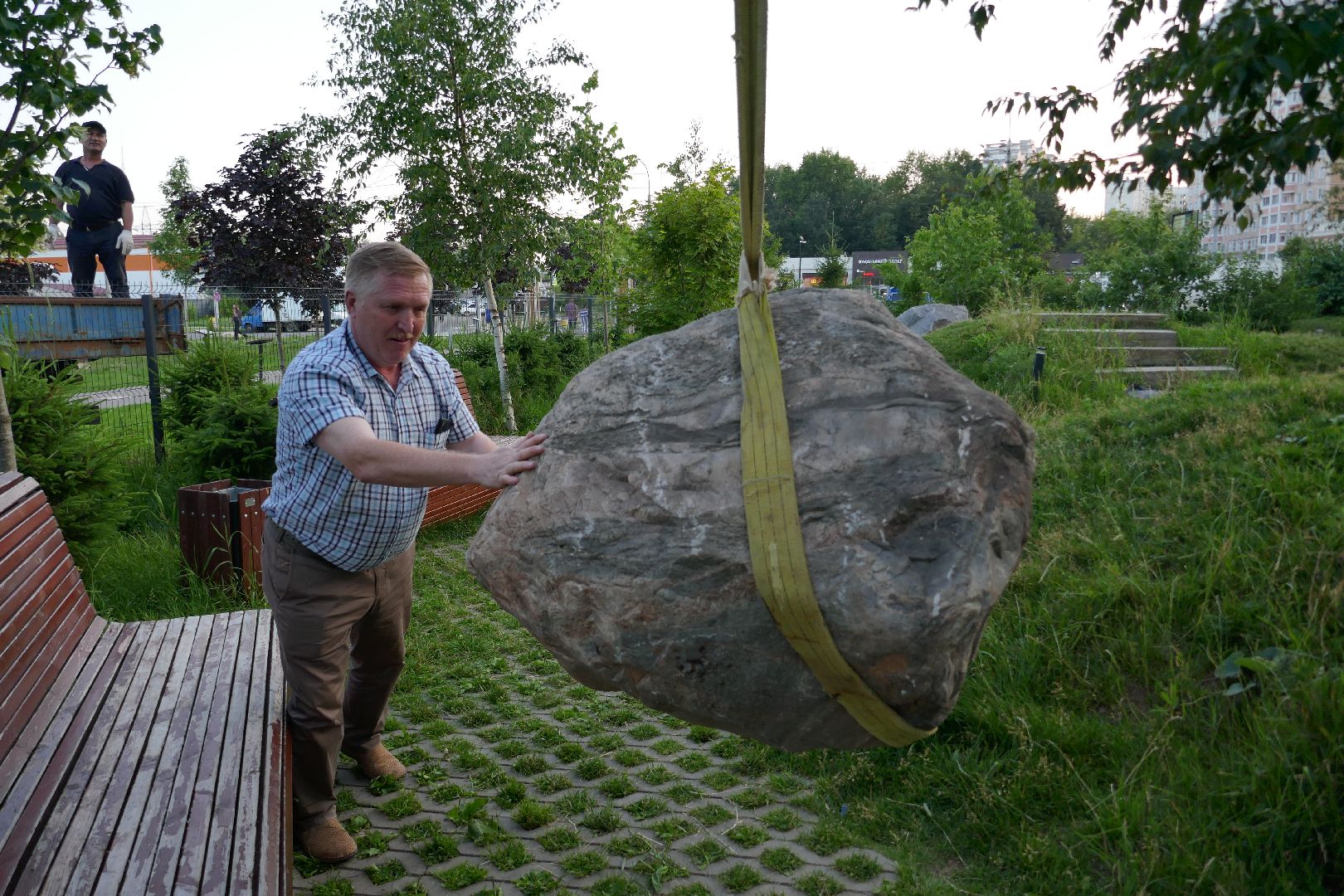 Подольск, сад камней, ленинград, блокада, исполин