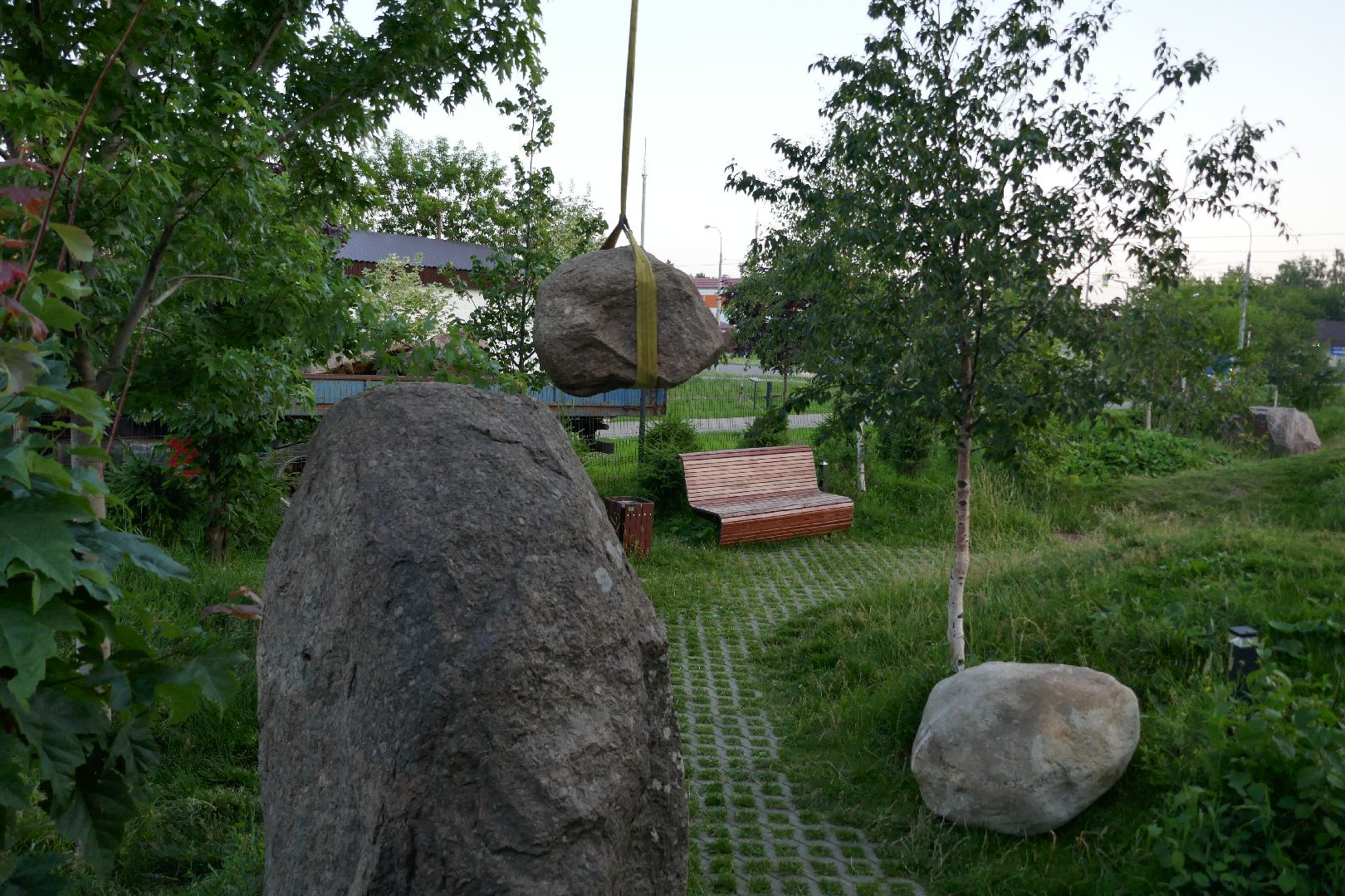 Подольск, сад камней, ленинград, блокада, исполин