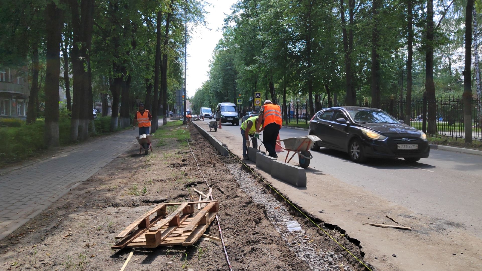 Пушкино, транспорт, ремонт дорог, благоустройство