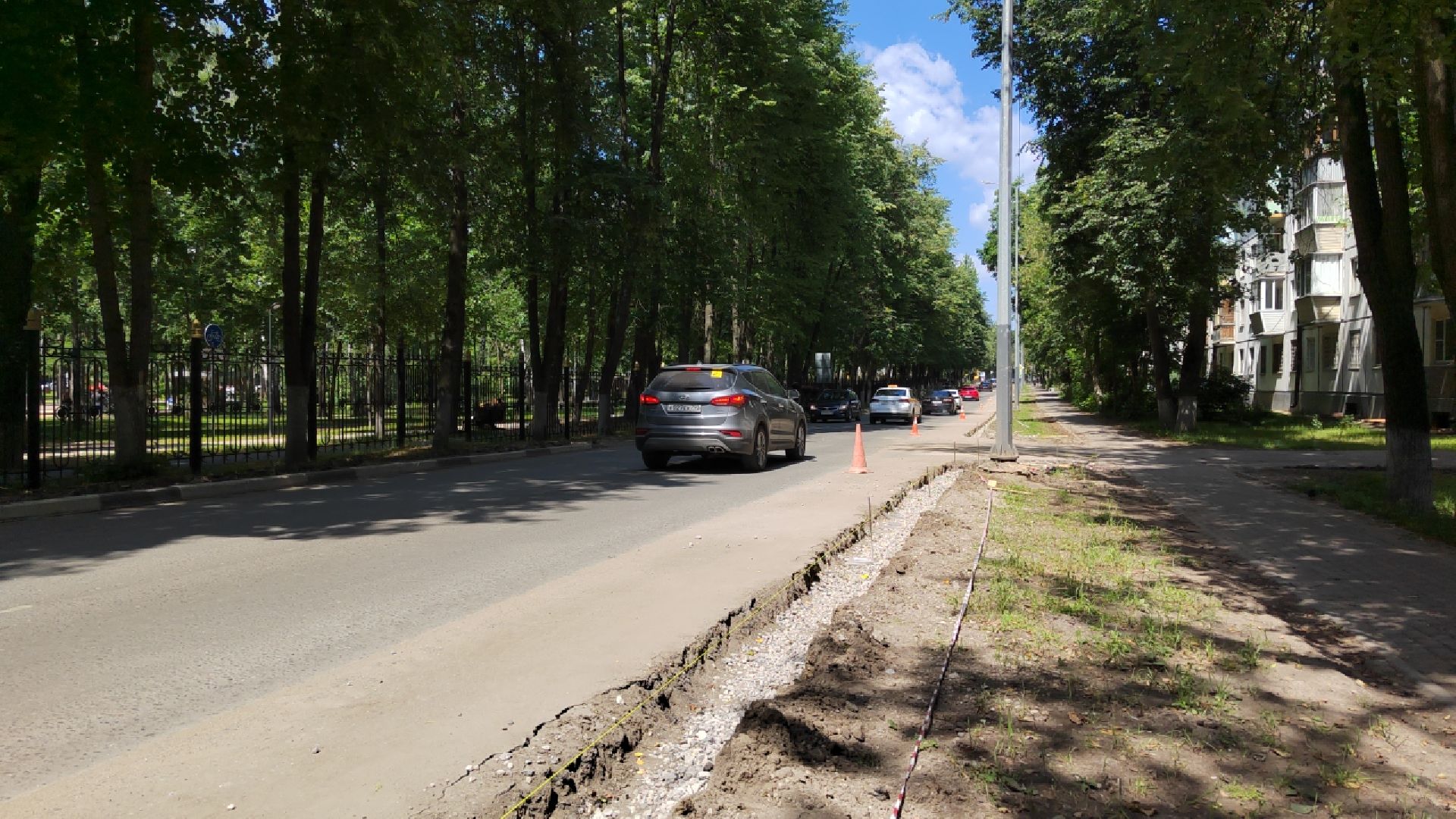 Пушкино, транспорт, ремонт дорог, благоустройство