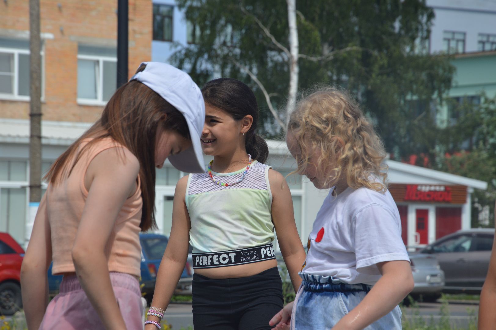 Шатура, фонтан, дети, играют