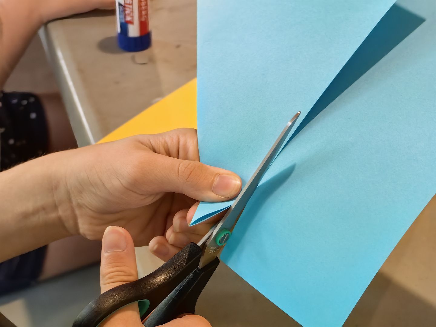 Мастер-класс, оригами, картон, собачка, пёс, парк, дети