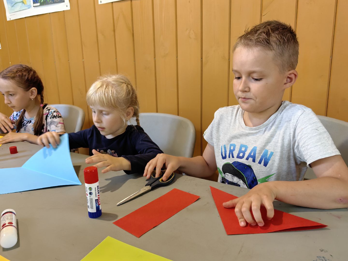 Мастер-класс, оригами, картон, собачка, пёс, парк, дети