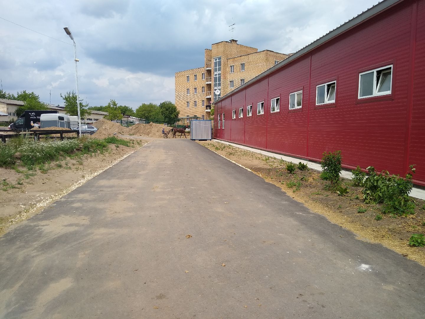 Раменское, спорт, новые конюшни на Раменском ипподроме