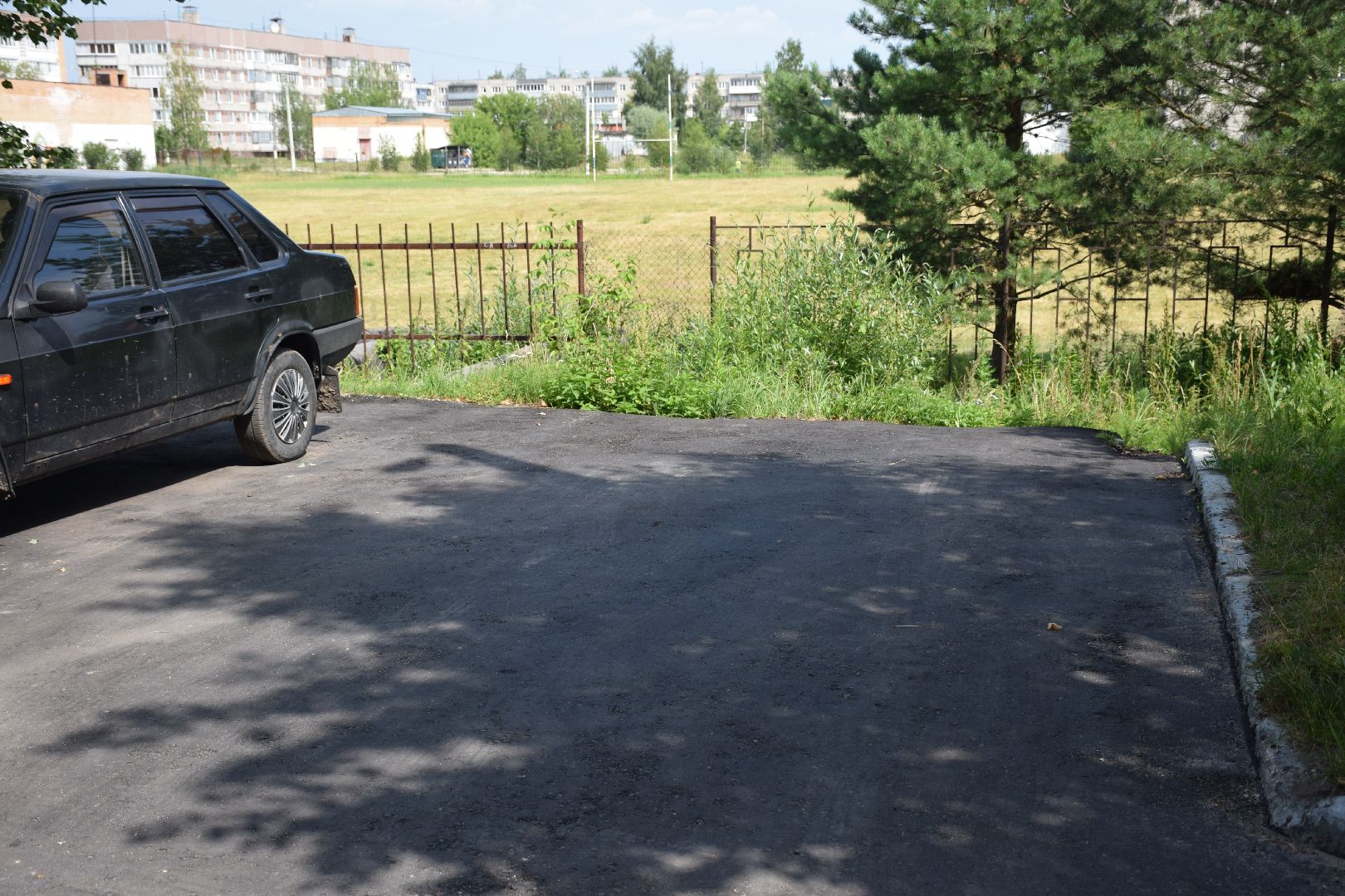 Электрогорск, городской округ Электрогорск, дворы, благоустройство, люди, асфальт