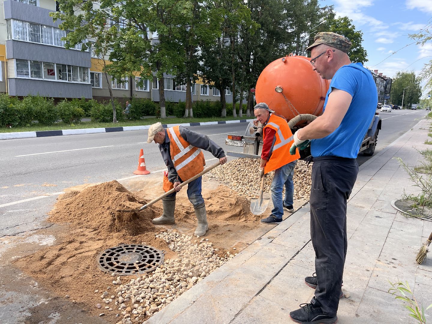 Шаховская, ремонт, мпкх, благоустройство