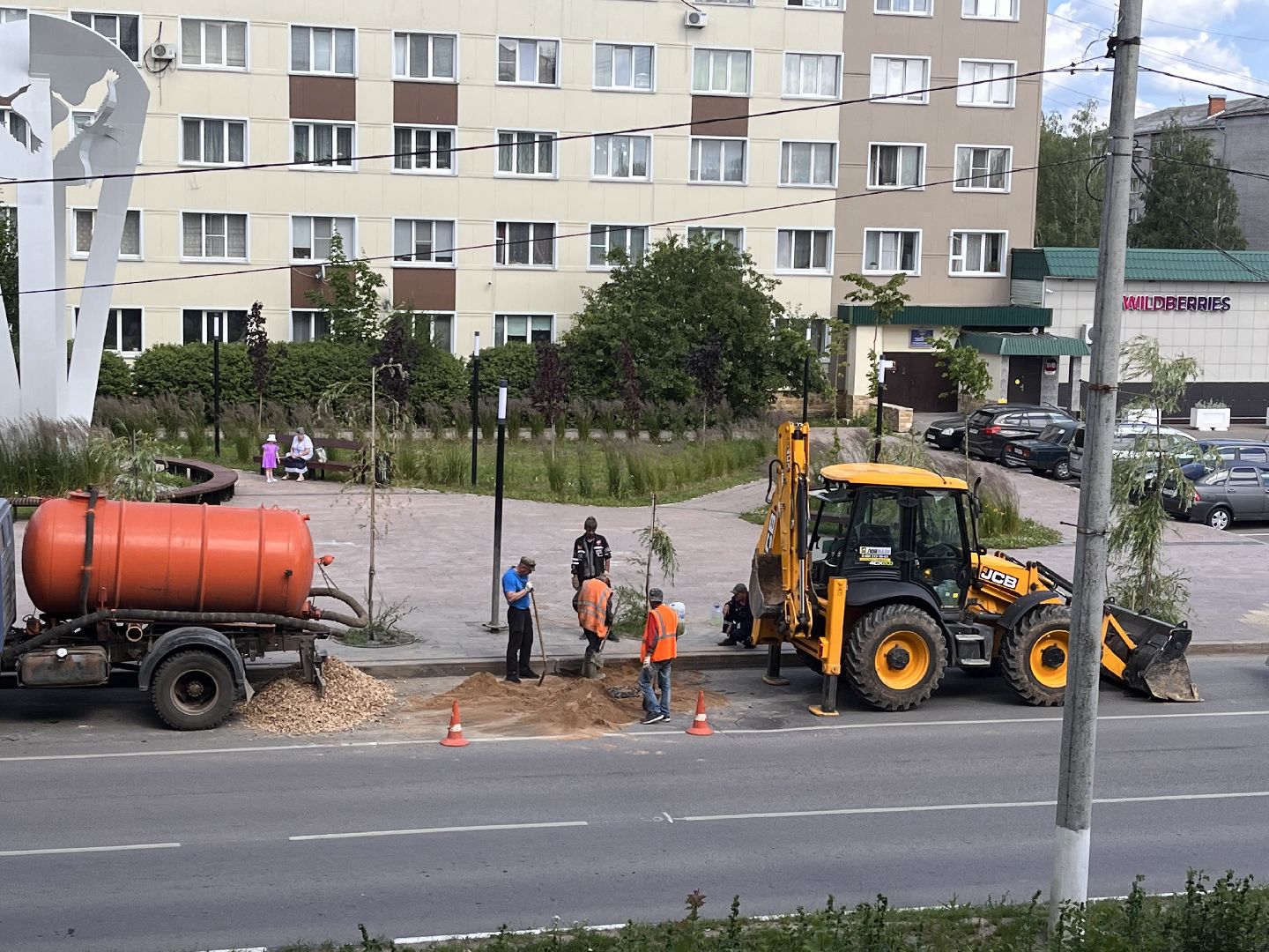 Шаховская, ремонт, мпкх, благоустройство