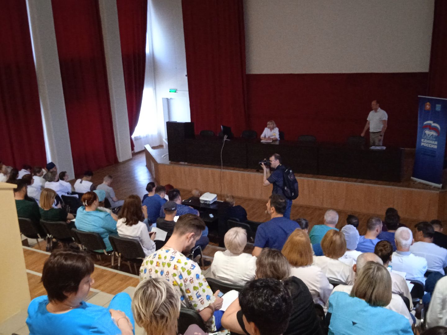 депутат, Коханый, встреча, медики, Жуковская, ГКБ