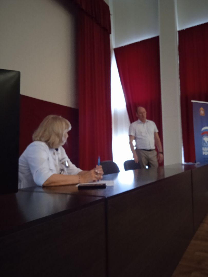 депутат, Коханый, встреча, медики, Жуковская, ГКБ