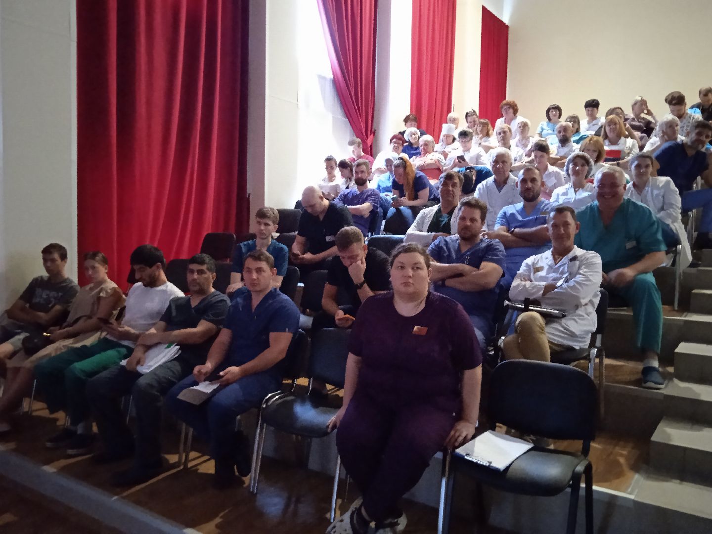 депутат, Коханый, встреча, медики, Жуковская, ГКБ