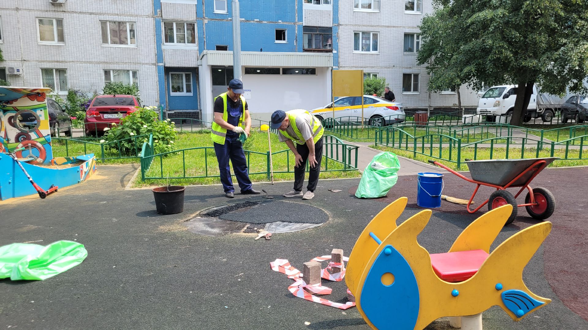 жкх; видное; благоустройство; детские площадки; демонтаж